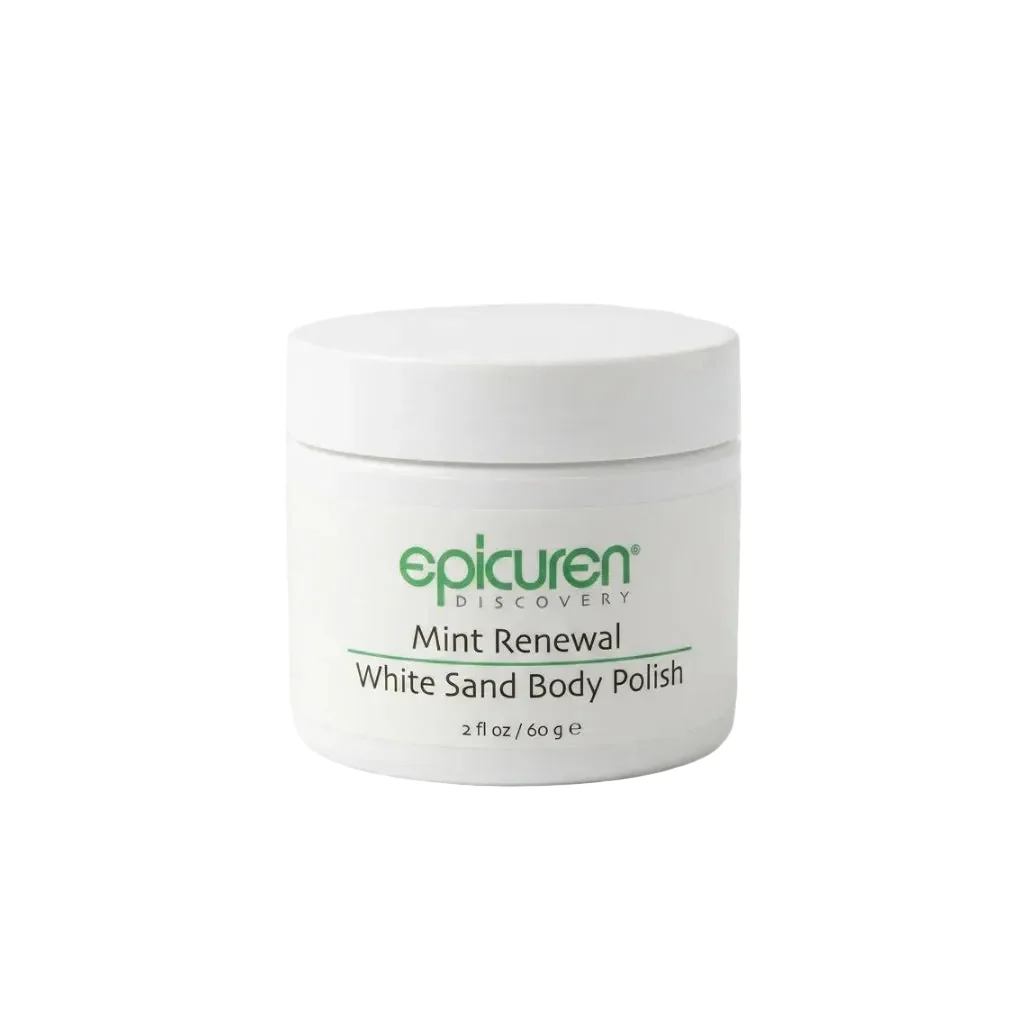Mint Renewal White Sand Body Polish - Travel