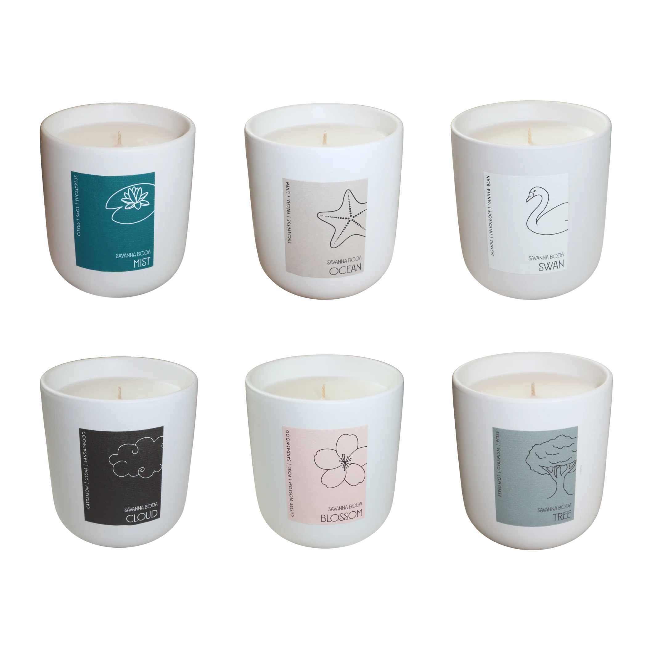 Signature Candle Bundle | Set of 6